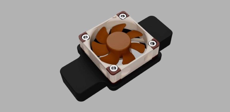 Fluval Flex Akvaryum Soğutma Fanı 40Mm Plastik Aparat