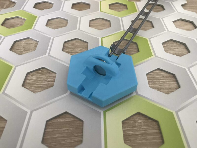 Gaus Cannon Magnet Stoper, Gravitrax Uyumlu Plastik Aparat
