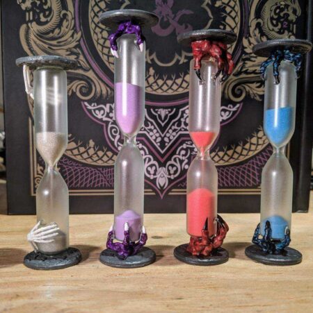 D & D Monster Kum Saati Bazları Plastik Aparat