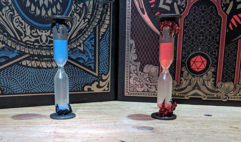 D & D Monster Kum Saati Bazları Plastik Aparat - Görsel 2