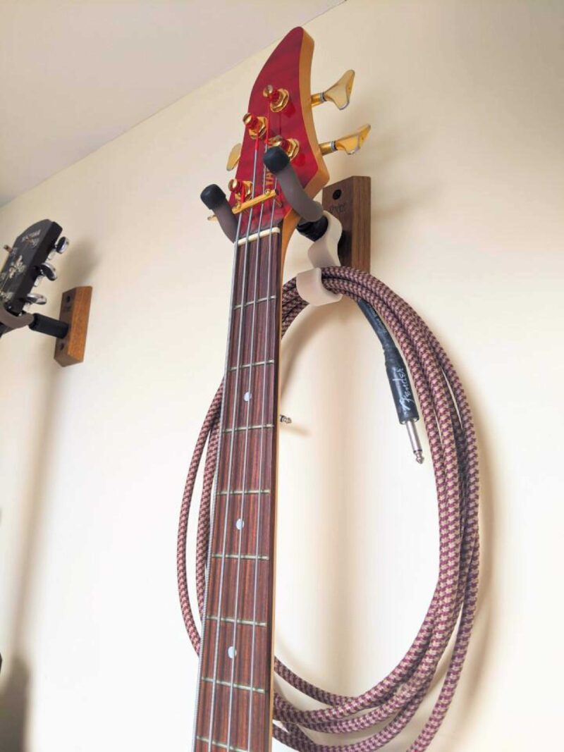 Dize Salıncak Gitar Duvar Braketi İçin Kablo Askısı Plastik Aparat - Görsel 2