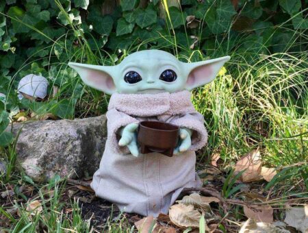 Bebek Yoda İçin Kemik Suyu Bardağı / Çorba Kase (Çocuk) Plastik Aparat