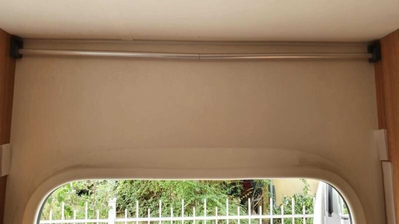 Perde Çubuk Tutucu Caravan Plastik Aparat - Görsel 3