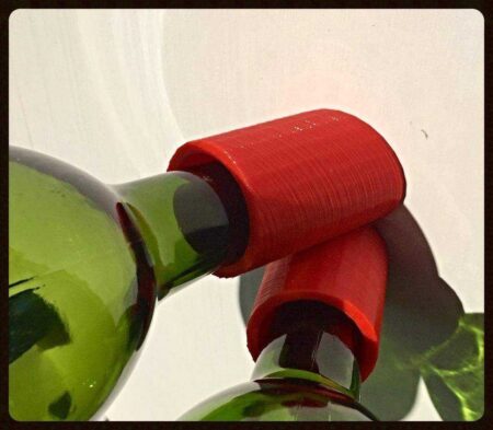 2 Şişe Duvara Monte Şarap Tutucu #Countertopchallenge Plastik Aparat