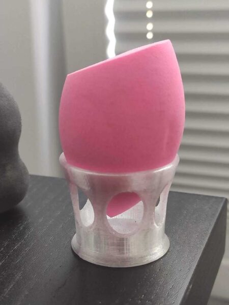 Makyaj Sünger (Güzellik Blender) Tutucu Plastik Aparat