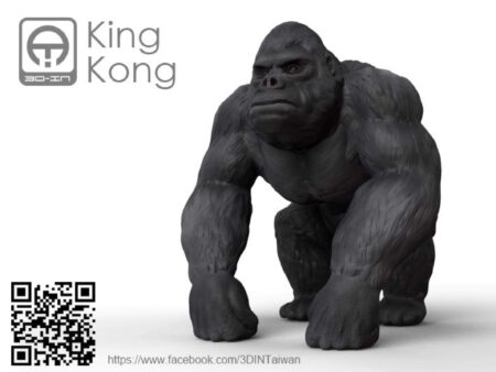 Hediyelik Süs Eşyası King Kong Masaüstü Dekoratif Biblo Dekor