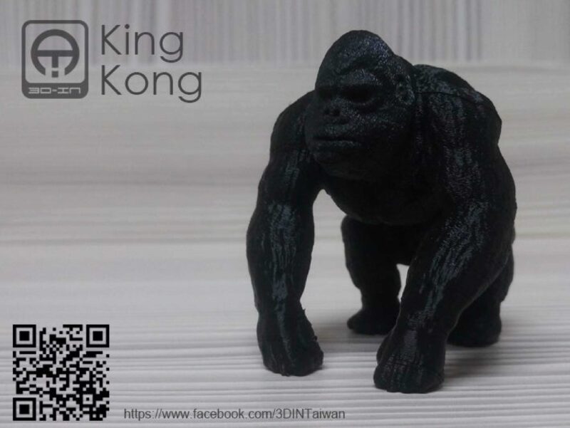 Hediyelik Süs Eşyası King Kong Masaüstü Dekoratif Biblo Dekor - Görsel 3