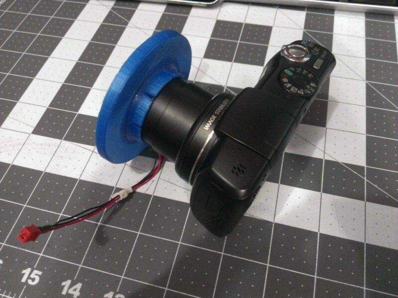 CanonSX110 IS Kamera için LED Işık Halkası  Organik Plastikten - Görsel 2