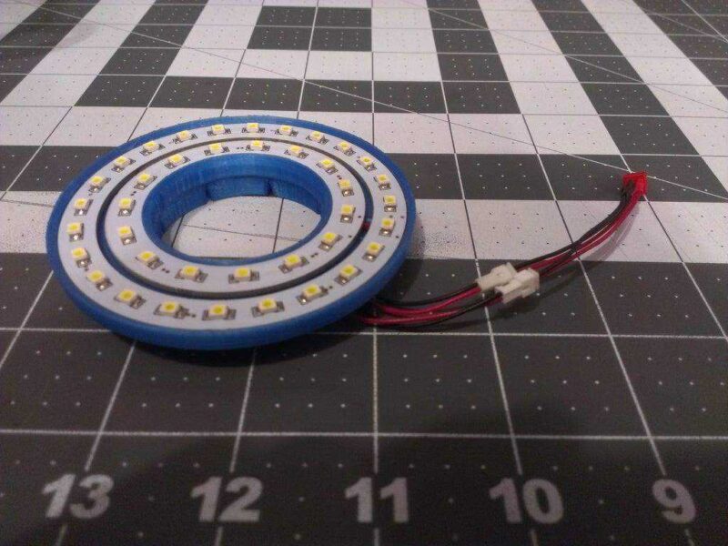 CanonSX110 IS Kamera için LED Işık Halkası  Organik Plastikten - Görsel 4