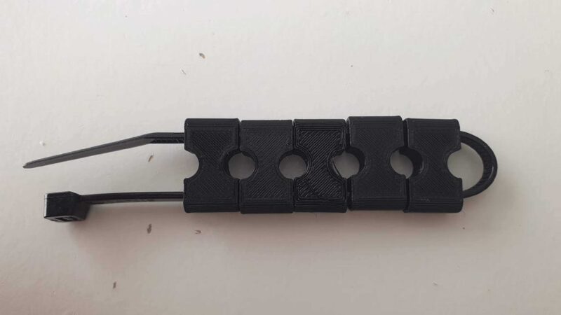 Modüler Kablo Ayırıcı Plastik Aparat - Görsel 2