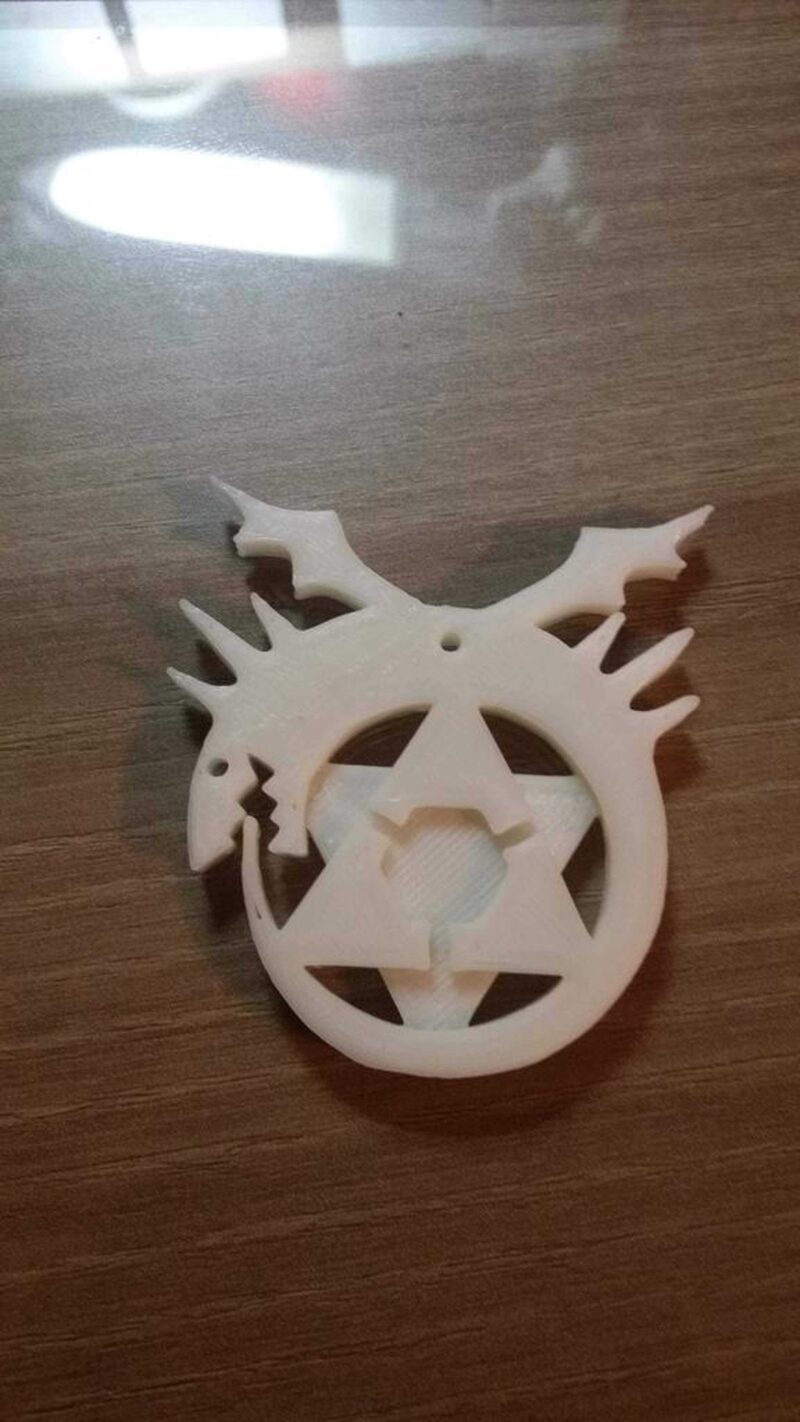 Fullmetal Alchemist Homunculus Anahtarlık Plastik Aparat