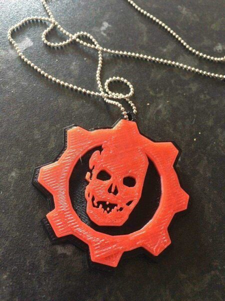 Gears of War Anahtarlık / Kolye Dekoratif Aksesuar Süs Eşyası