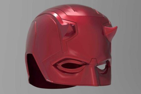 Daredevil Sezonu 2 Maske. Plastik Aparat