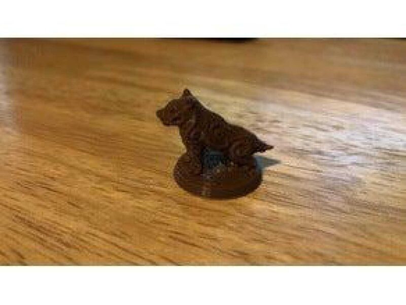 DnD için Köpek / Kurt mini - Phandelver'in Kayıp Madeni - Görsel 4