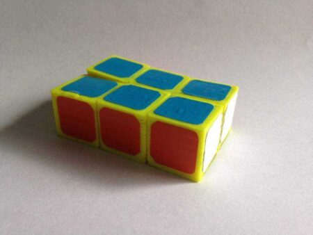 Yerinde Yazdır 1X2X3 Rubik Küp Plastik Aparat
