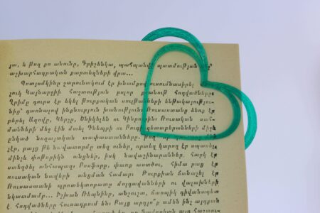 Kalp Kitap Ayracı Sayfa Ayrıştırıcı Bulma Aparatı Yer Bulucu