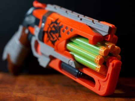 Nerf Hammershot 8-Shot Silindir - Petg Versiyonu Plastik Aparat