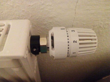 Danfoss RA tipi vana - M30x1.5 termostat adaptörü Aparat