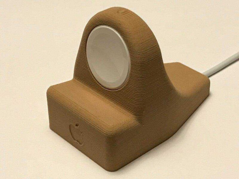 Serisi 4 Apple Watch Masaüstü Şarj Standı Organik Plastikten - Görsel 3