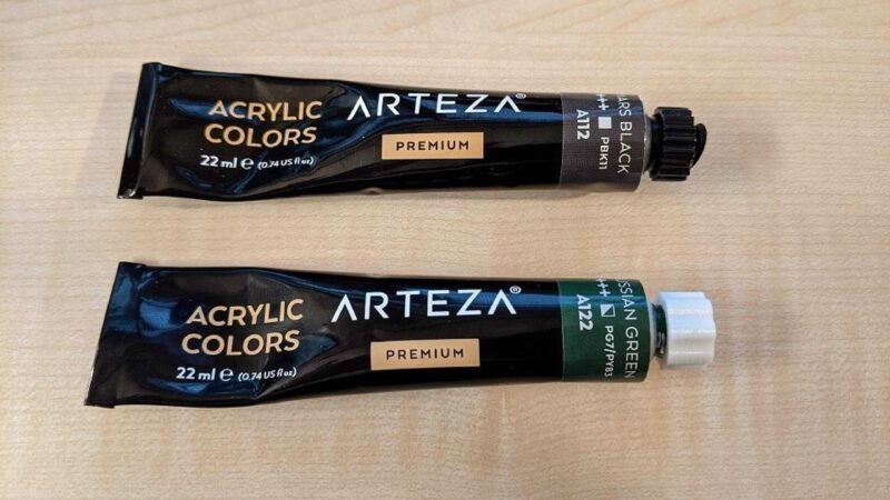 Schraubkappe Für Arteza Acrylfarben - Arteza Akrilik Boyalar İçin Vida Kapağı Plastik Aparat - Görsel 3