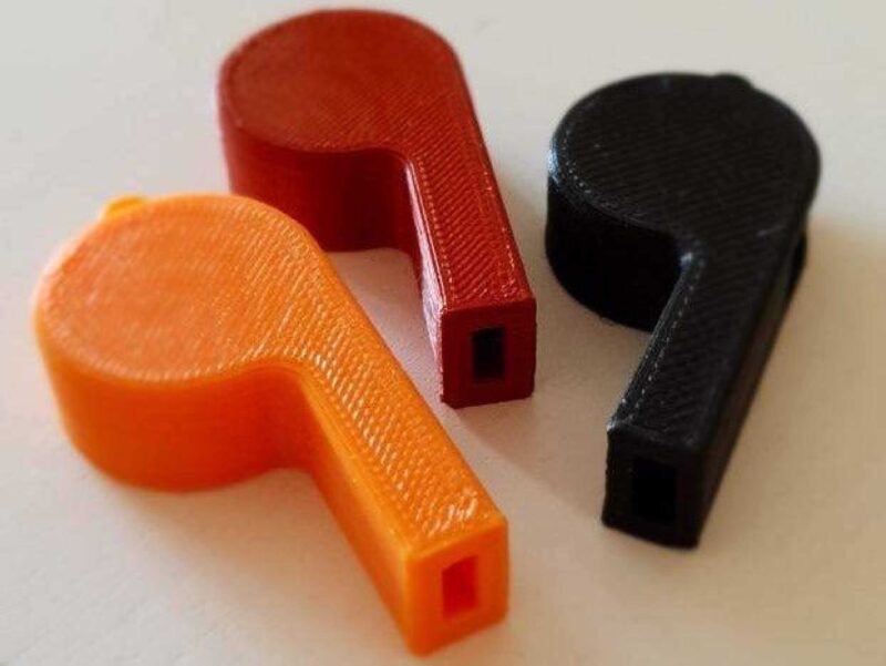Düdük Organik Plastikten Çocuk Oyuncak Dekoratif Hediyelik Biblo - Görsel 2