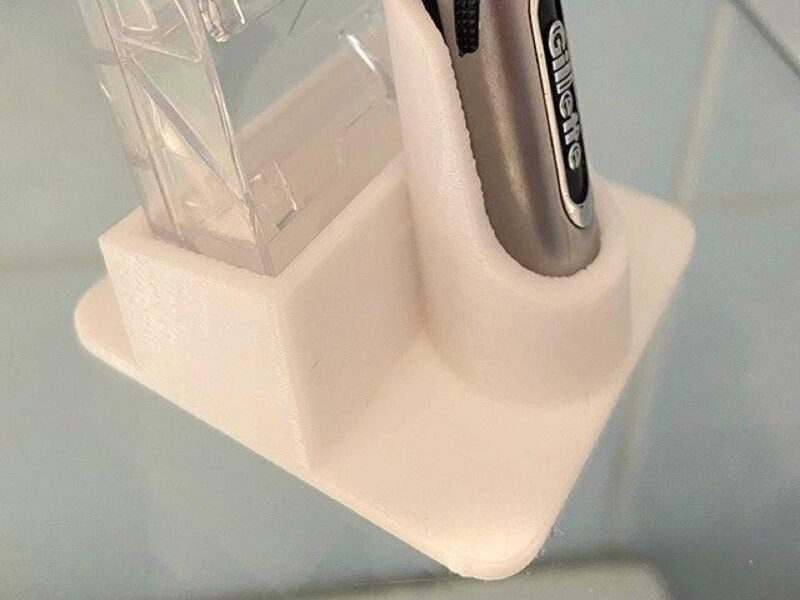 Razor Jilet Tıraş Bıçağı Banyo Tuvalet Tutucu Organizer Asma Askı - Görsel 2