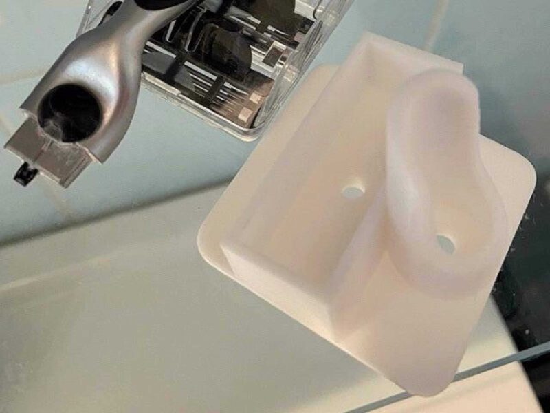 Razor Jilet Tıraş Bıçağı Banyo Tuvalet Tutucu Organizer Asma Askı - Görsel 3