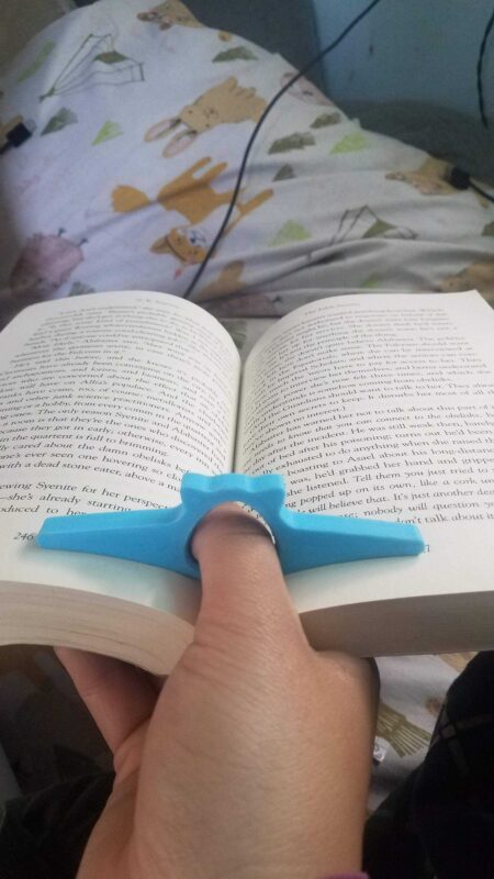 Başparmak kitap tutucu Ayırıcı Ayraç Ayracı Tutucu