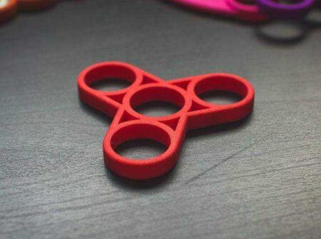 Triplex - Fidget Spinner Dış Kısım Tutucu Dekoratif Aksesuar