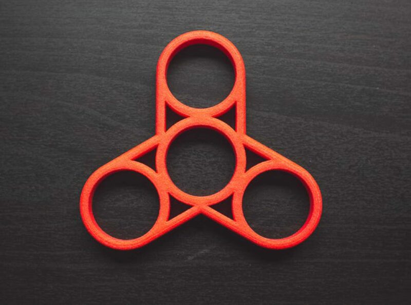 Triplex - Fidget Spinner Dış Kısım Tutucu Dekoratif Aksesuar - Görsel 2
