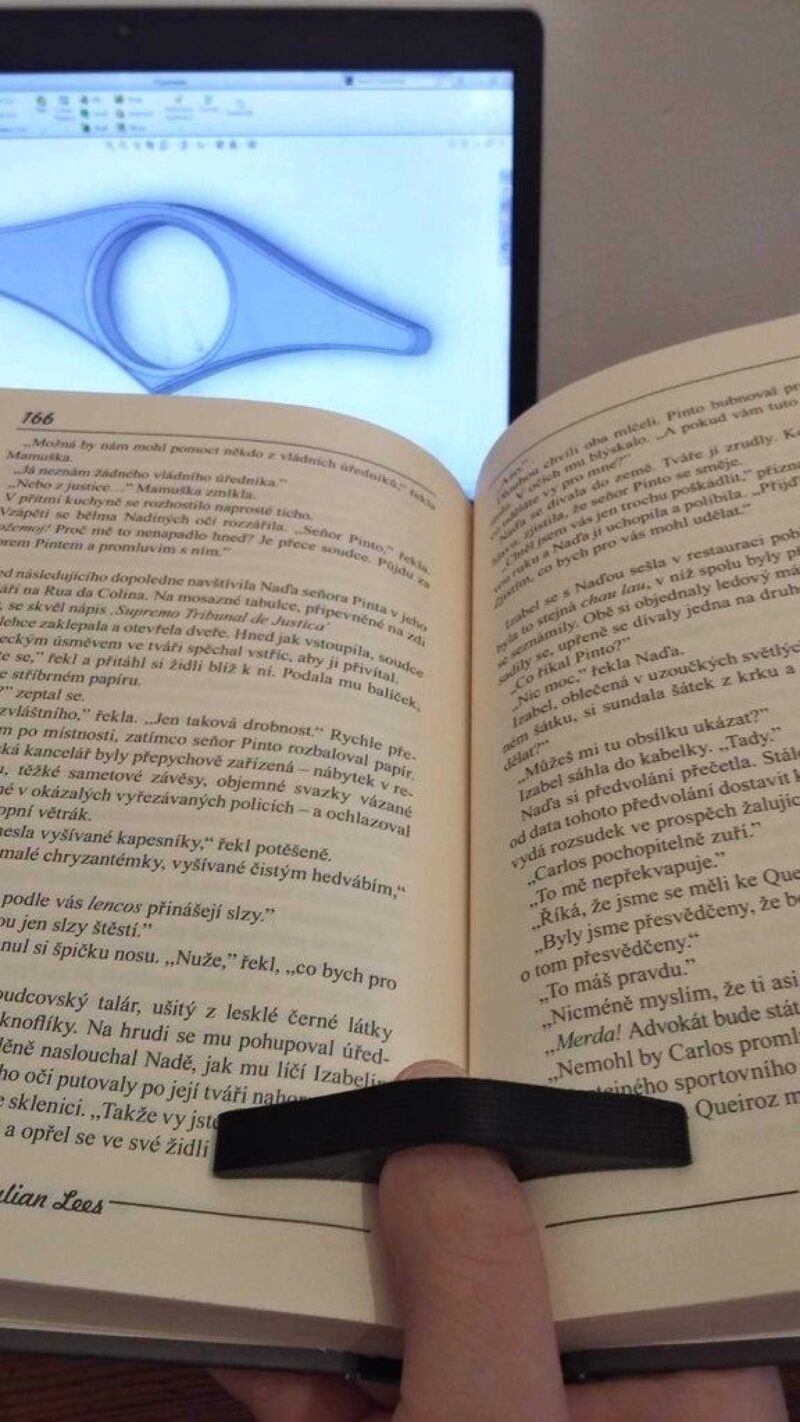 Kitap Okuma Sayfa Tutucu Sevgiliye Hediyelik Aparat Aksesuar - Görsel 2
