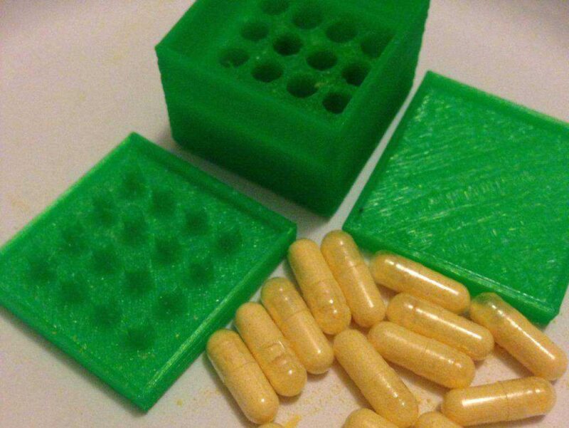Hap Kapsül Dolum Aracı # 3 Boyutu Plastik Aparat