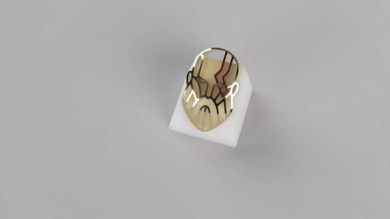Gow 2018 Kratos Avatar Cherry Mx Keycap Plastik Aparat - Görsel 2