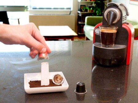 Nespresso Kahve Pod Recycler Kapsül Geri Yeniden Dönüşüm Aparatı