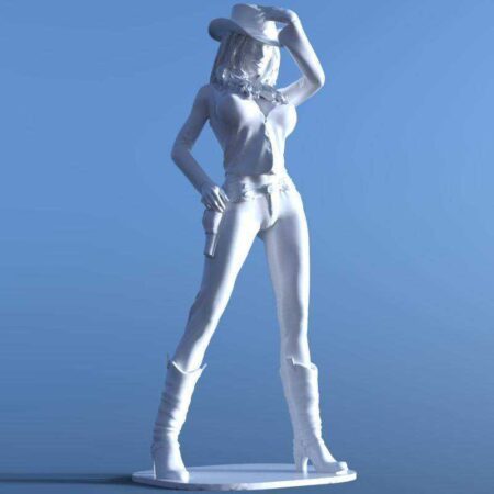 Cowgirl Biblo Plastik Aparat