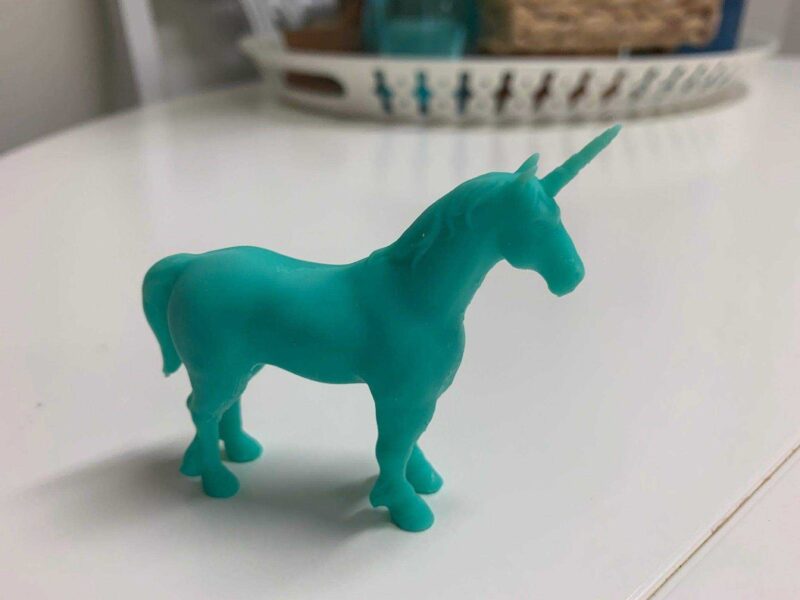 Unicorn  Biblo Dekoratif Hediyelik Süs Eşyası Maket Aksesuar - Görsel 3