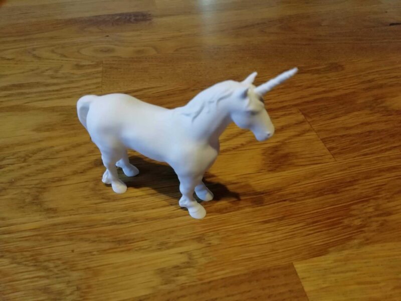 Unicorn  Biblo Dekoratif Hediyelik Süs Eşyası Maket Aksesuar - Görsel 4