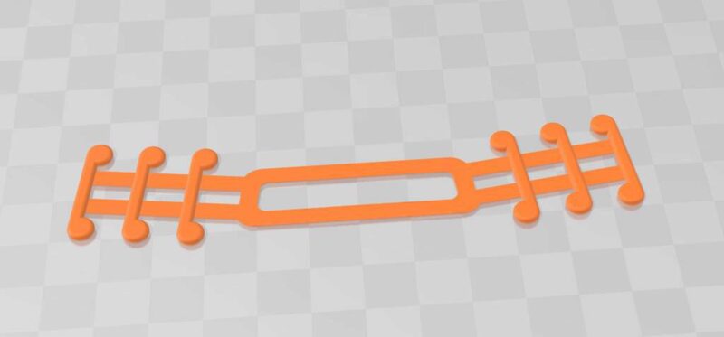 Maske Kulak Tasarrufu / Çocuklar İçin Kayış Plastik Aparat - Görsel 3