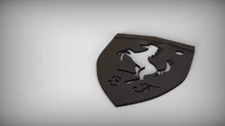 Ferrari logosu Dekoratif Süs Eşyası Anahtarlık Ucu Aksesuar