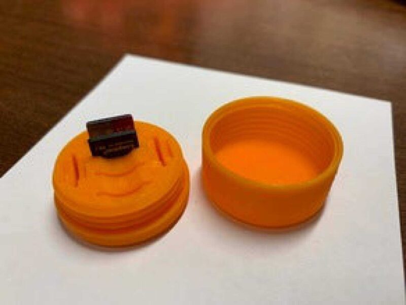 MicroSD Kart Tutucu  Organik Plastikten Organizer Aksesuar - Görsel 4