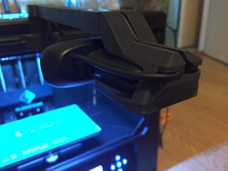 Logitech C270 Flashforge Creator Pro 2016 İçin Ön Kamera Tutucu Plastik Aparat