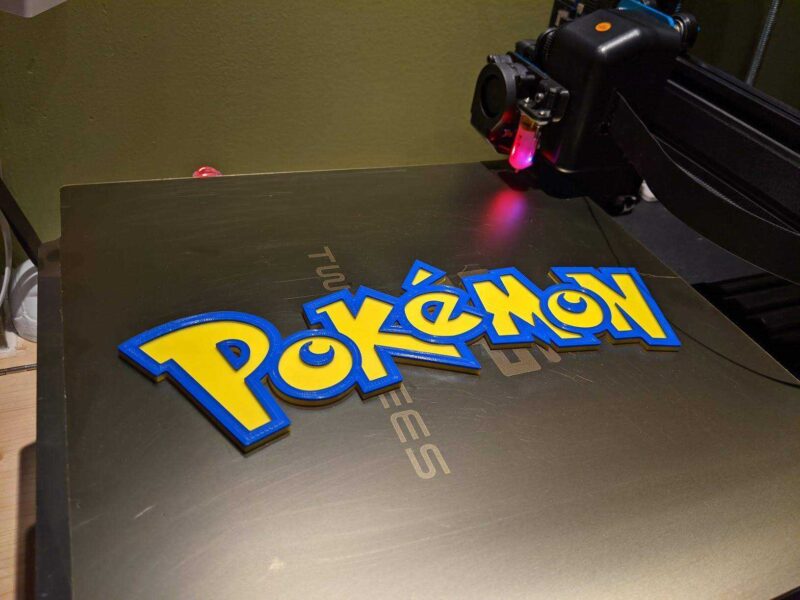 Pokemon Logosu Plastik Aparat - Görsel 3