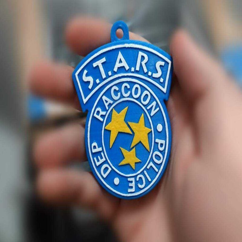 Resident Evil -Badge R.P.D. - Yildizlar Plastik Aparat - Görsel 3