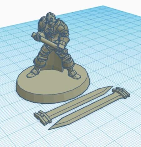 Bağırsak (Berserk) Minyatür 28Mm Plastik Aparat