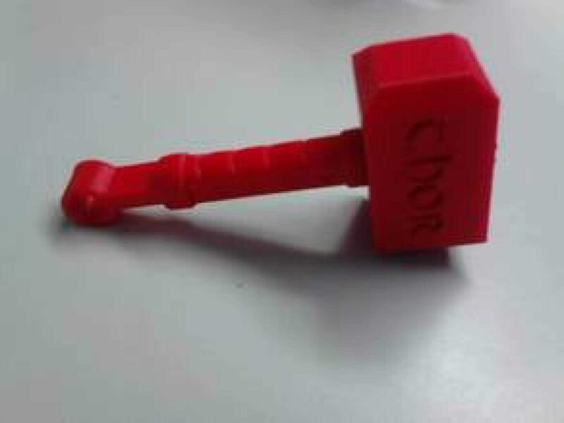 Mini Thor'un Çekici Tek Renk  Hediyelik Aksesuar Dekoratif - Görsel 2