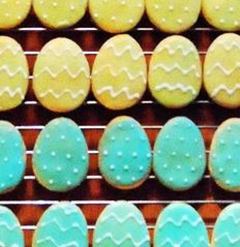 Paskalya Yumurta Çerez Kurabiye Kesici Kalıp Plastik Aparat - Görsel 2