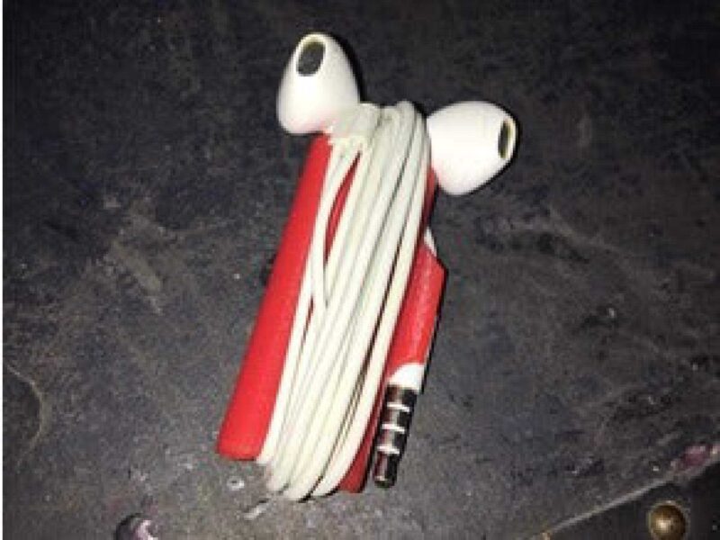Kulaklık Tutucu Organizer Düzenleyici Tutturucu Plastik