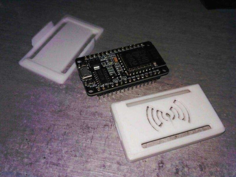 NodeMCU ESP8266 ESP-12F / ESP-12E çantası Aparat Dekoratif - Görsel 3