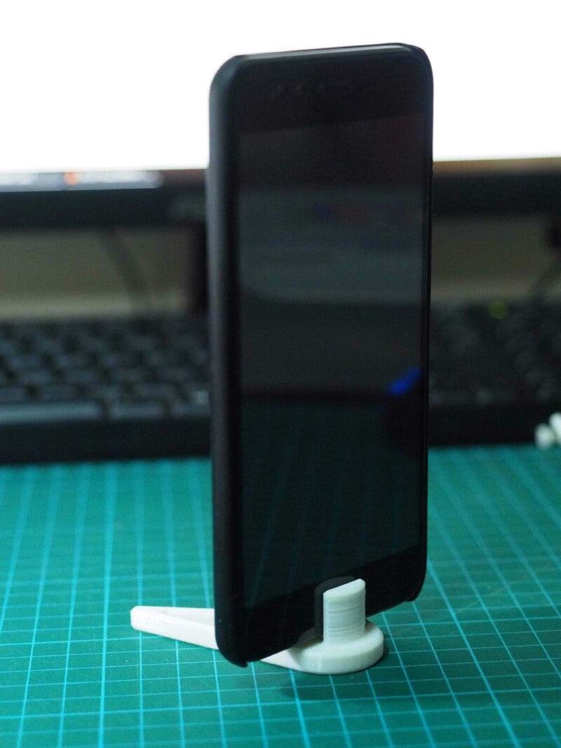 Basit Çok Açılı Telefon Standı Masaüstü Tutucu Askısı Standı - Görsel 4