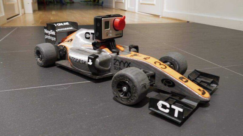OpenRC F1 GoPro Yuvası Aparatı  Organizer Aksesuar Stant Asma - Görsel 2